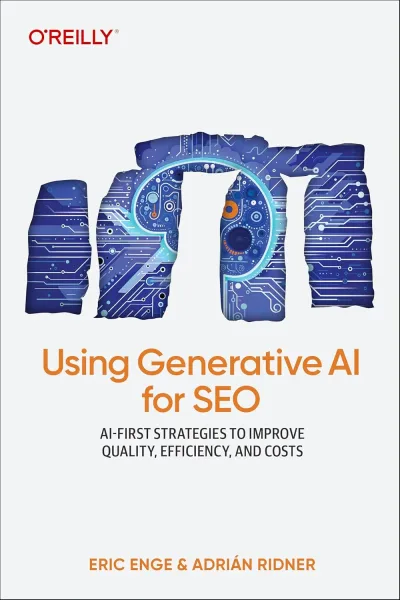 Portada del libro Using Generative AI for SEO de O'Reilly